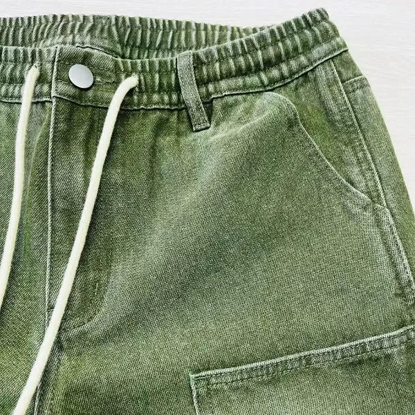 14oz Bull Rigid 100% Cotton Denim Fabric photo-3