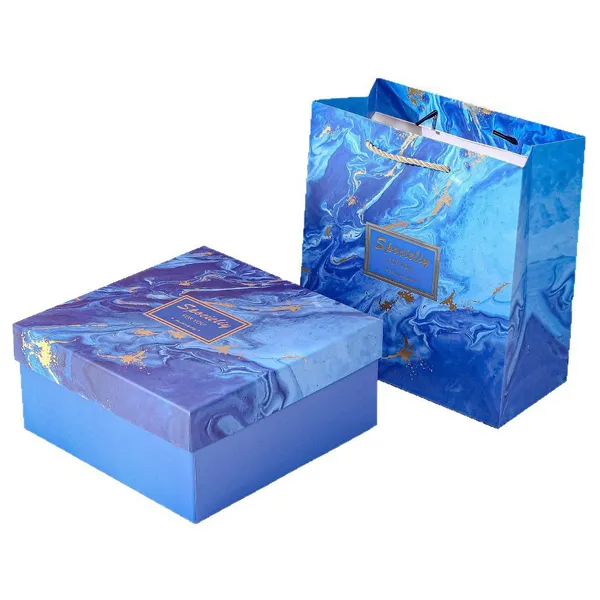 Pink Cute Paper Package Bag With Handle photo-5