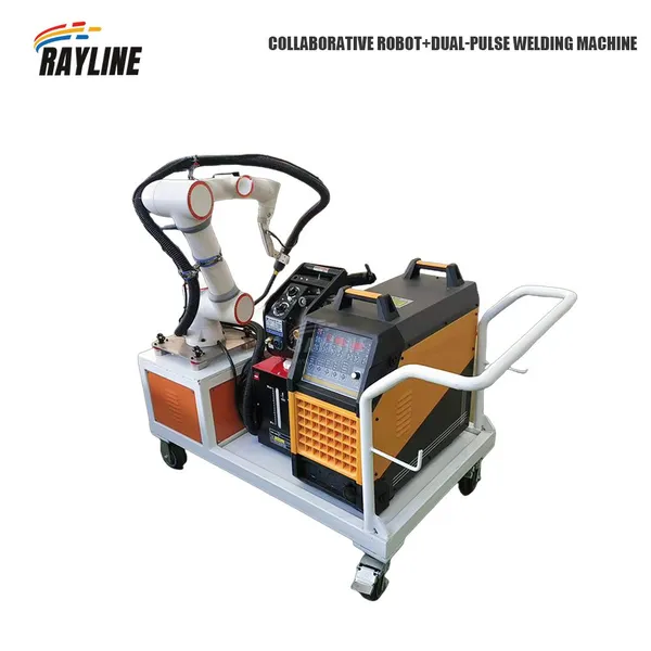 CFR Collaborative Robot Welding Workstation 6-Axis Robotic Arm Double Pulse Welding Machine Automation Welding Equipment Factory Direct