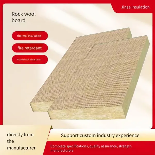 Jin sa Manufacturer-produced Rock Wool Boards for Roof Construction, Hydrophobic Rock Wool Insulation Boards, Moisture-proof and Corrosion-resistant, Customizable photo-2