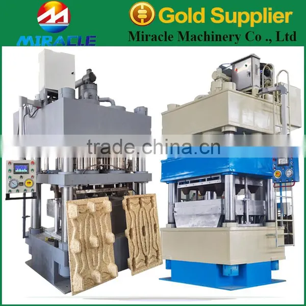 Compressed Wooden Pallet Machine Price, Machine for Making Free Fumigation Pallet Tray From Cotton Stalk