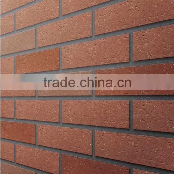 China Suppler Fujian Outside Wall Ceramic Decorative Red Brick Wall Tile photo-3