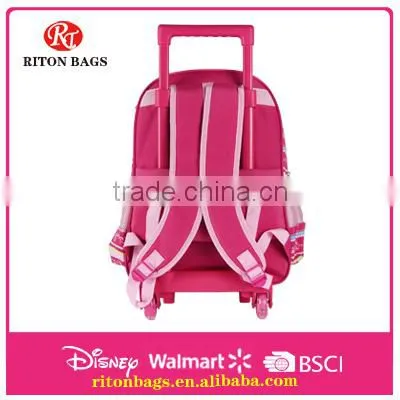 Best Selling Flower Girl Trolley Bag Skating Wheels With Lights photo-3