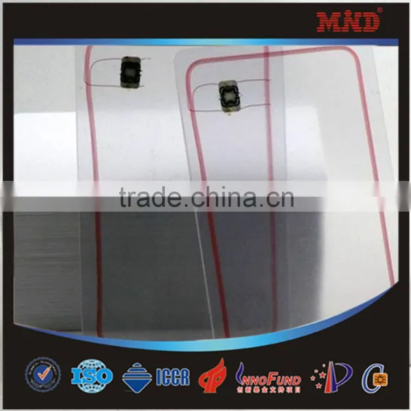 MTT25 PVC Transparent Business Card / Transparent Inkjet Pvc Card photo-6