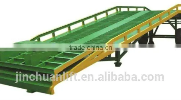 12 Ton Mobile Loading Car Hydraulic Motorcycle Dock Ramp on Sale DCQY-12 Adjustable Loading Dock Ramp for Sale Mobile Yard Ramp photo-6