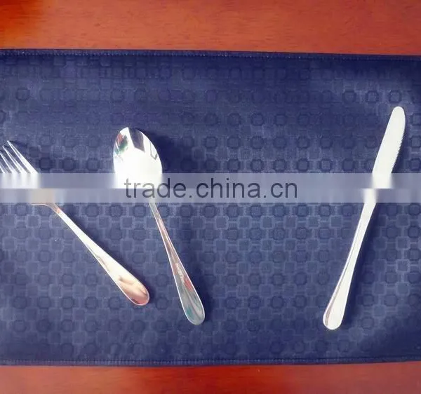 High Quality Dinner PVC Placemat Grid photo-2