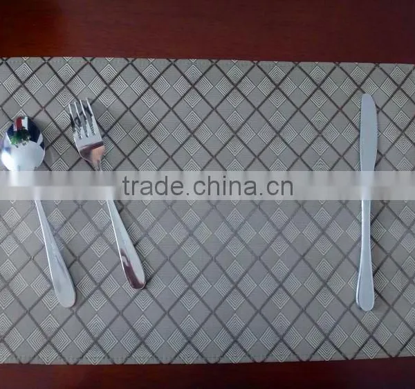 High Quality PVC 3D Placemat Hotel Restaurant