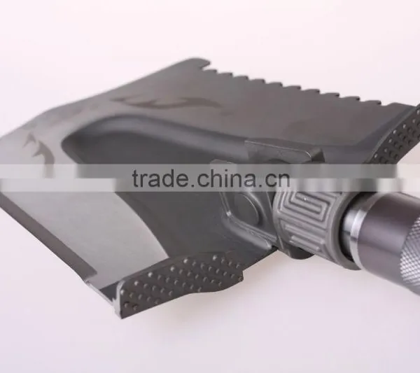 Compact Utility Sapper Shovel Combined Hatchet and Hoe Within Saw photo-3