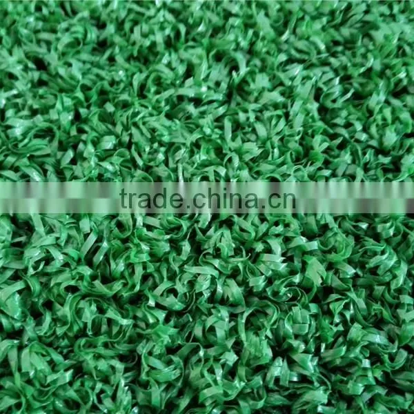 Outdoor Mini Golf Landscaping Green Synthetic Grass Carpet