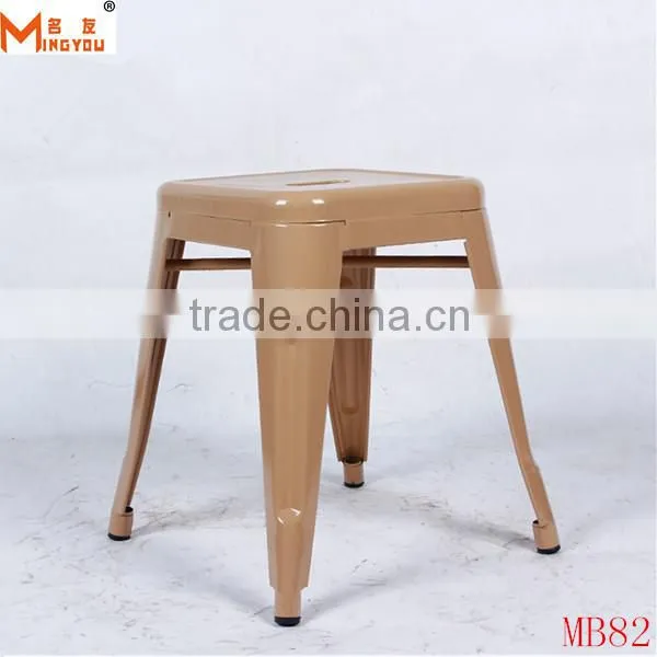 Vintage Cheap Commercial Metal Bar Stools(18 Inch) photo-4