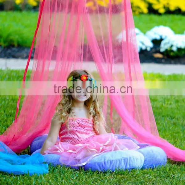 Round Girls Hanging Bed Canopy Folding Portable Iron Window Outdoor Baby Mosquito Net photo-6