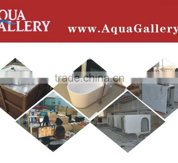 Model Houses Rectangle Shaped 1700mm Acrylic Bathtub With Side Mount Faucet photo-6