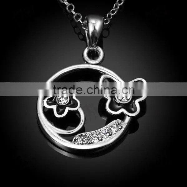 Factory Outlet White Gold Plated Necklaces / Tin Alloy 18k Necklace Chain photo-4