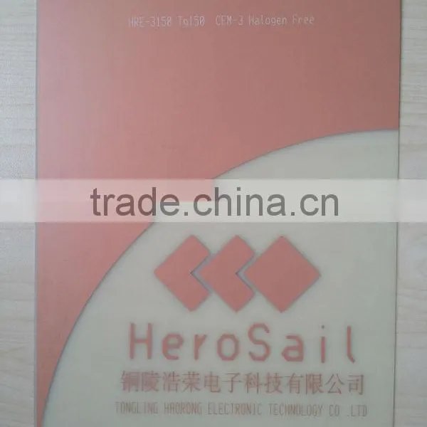 CEM-3 White Yellow Copper Clad Laminate
