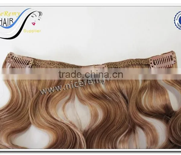 Wholesale Clip in Hair Extension 100% Human Hair Extensions Clip in 3 Piece Clip in Hair Extensions photo-6