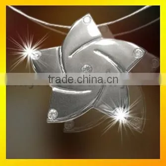 Star shape Pendant Titanium material pendant for men