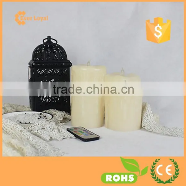 For Sale Tearing Surface Candle Wireless Remote Control Battery Operated LED Lights Candle photo-2
