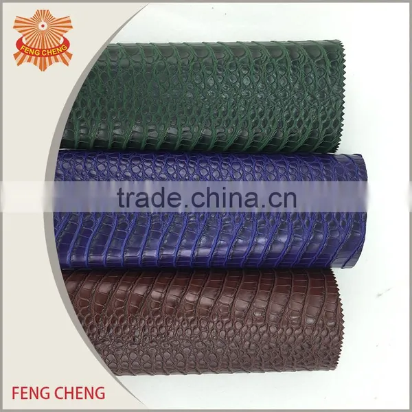 Clear Emboss Leather Fabric for Shoes,bags,furniture,sports Goods photo-3