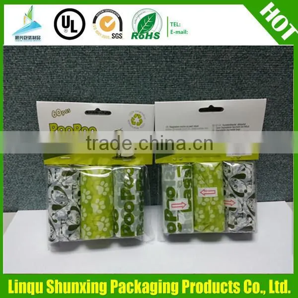 Eco Friendly Custom Printed Plastic Bag in Roll Dog Waste Bag photo-5