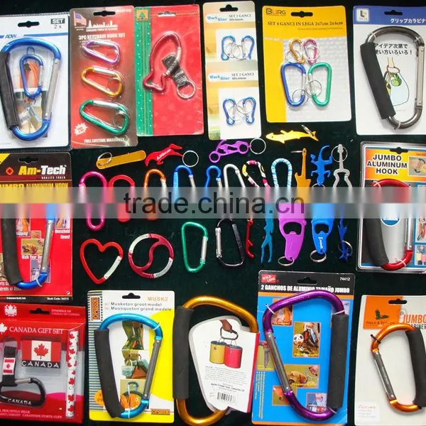 Fashion Style Colorfule Aluminum Snap Hook,Star Shaped Aluminum Carabine Snap Hook photo-2