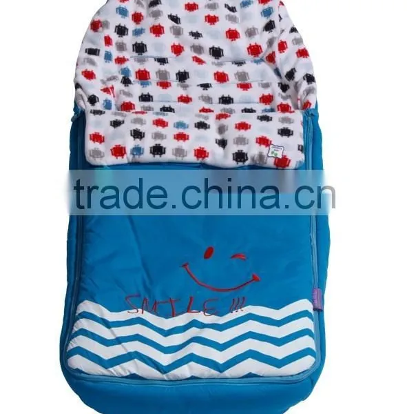 New Design Baby Stroller Footmuff With Embroider photo-3