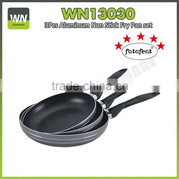 High Quality Non-stick Paella Pan Aluminum Non Stick Ceramic Fry Pan With Soft Touch/bakelite Handle photo-3