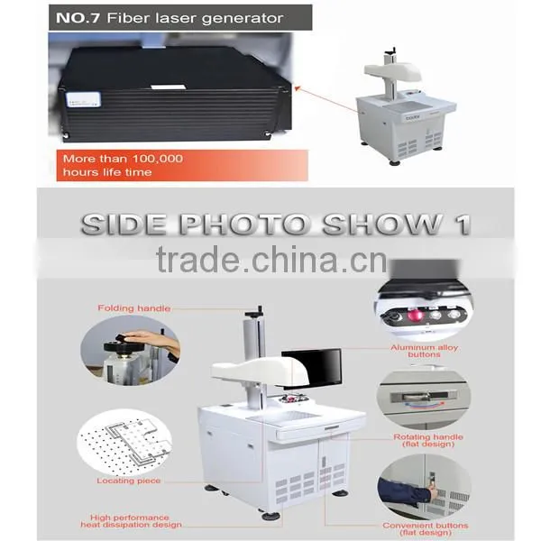 Cnc Fiber Laser Marking Machine With 2 Years Warranty for Sale