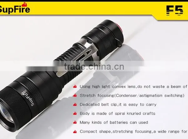 Long Range Self Defence Weapon Aluminum Alloy Flash Light photo-2