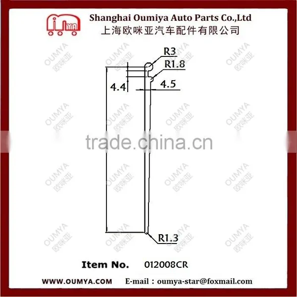 Customized EPDM Rubber Extruded Strips Truck Door Seals 012008CR photo-2
