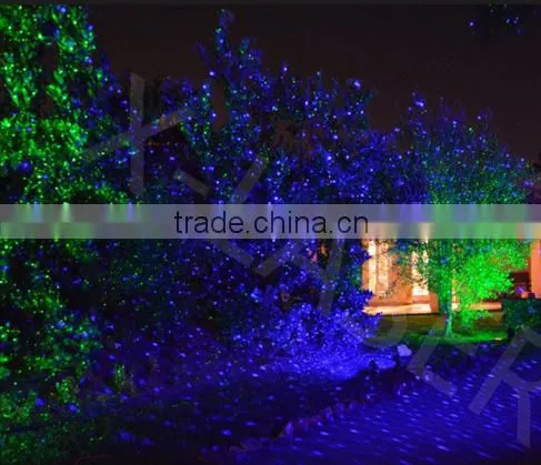High Quality Blue Outdoor Laser Lighting Garden Laser Projector CE RoHs photo-2