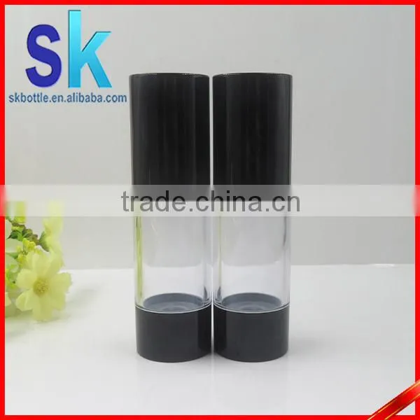 30ml Black Airelss Bottle 1oz Pump Cap Black Airelss Bottle photo-2