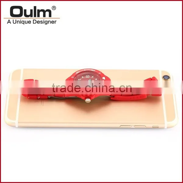 2015 Oulm Cheap Plastic Watch, Plastic Kids Digital Watches, Colorful Plastic Watch Wholesales photo-5