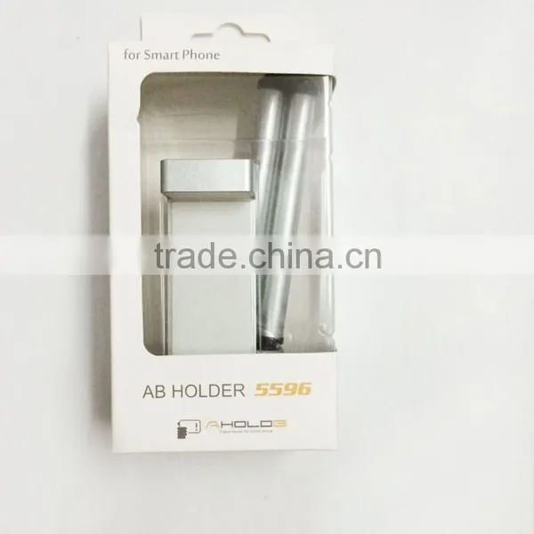High Quality AHOLDB 5596 Mobile Phone Stand Holder Clip Mount Adapter Mini Tripod for IPhone6 Plus MIUI HTC Samsung S3 Bracket photo-6
