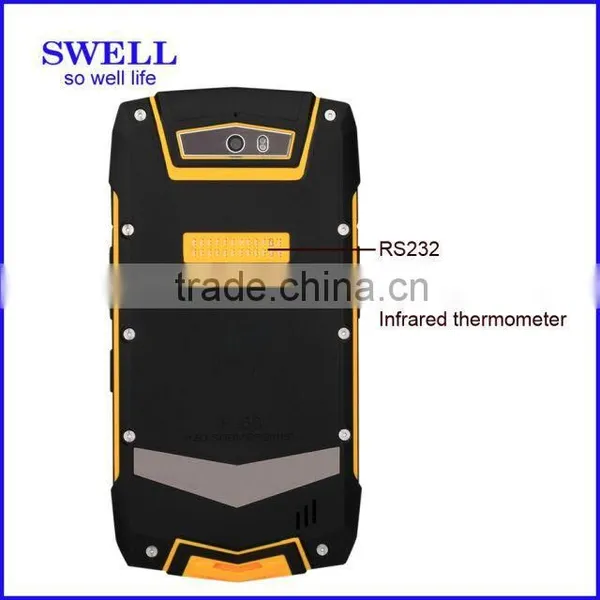 RS232 12pin Usb UART Slim Rugged Mobile Phone IP68 Android 5.1 V14G Smartphone photo-6
