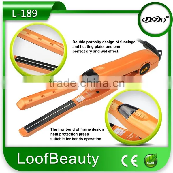 5/8 Inch Ceramic Hair Flat Iron Perfect Dry and Wet Effect photo-3