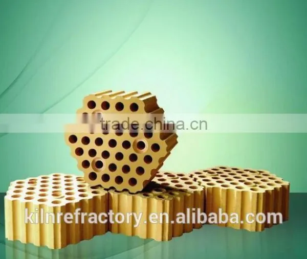 Manufacturer Silica Checker Brick With Irregularly-shaped Hole Used for Hot-Blast Stove
