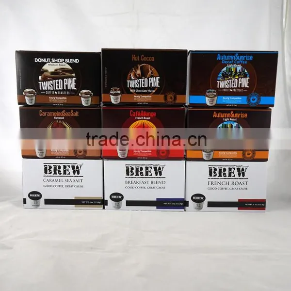 K- Cup Paper Box for 12 Single Serve Coffee photo-3