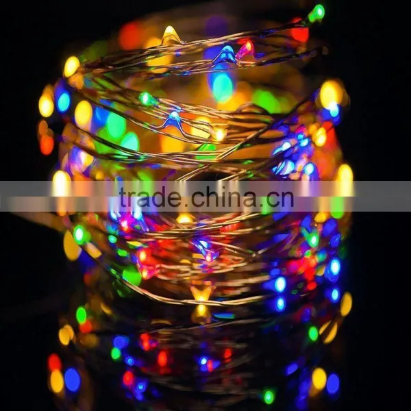 3M 30 LEDS 5V String Copper Wire LED Light 3 AA Battery Powered Waterproof Christmas Lights photo-2