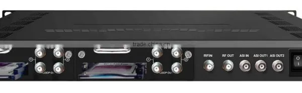 Four Encrypted DVB-S/S2 Tuner to DVB-C/DVB-T Modulator With CAM photo-2