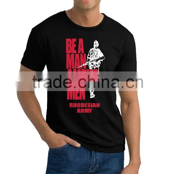 Custom T Shirt With Silk Screen Print and Combed Soft Cotton
