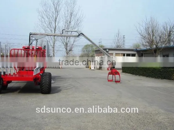 PTO Log Trailer With Crane ((1 Ton,3 Ton,5 Ton,8 Ton,10ton,12 Ton) photo-3