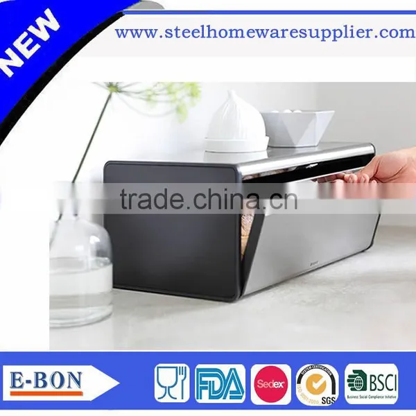 High Quality Color Painting Stainless Steel Bread Bin photo-5