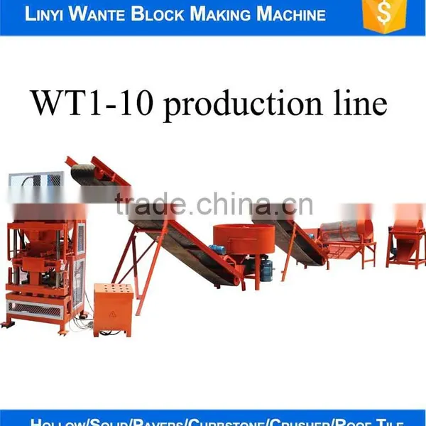 WANTE MACHINERY WT1-10 Eco Premium 2700 Brazil Interlocking Block Machine photo-4