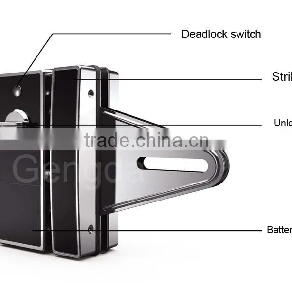 Hot Sale Password Digital Glass Door Fingerprint Lock photo-3