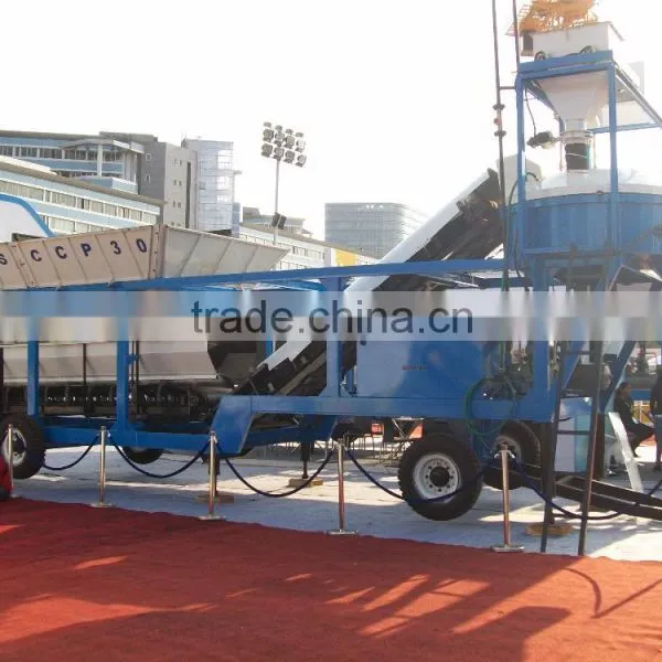Mobile Concrete Batching Plant Model CCP 30