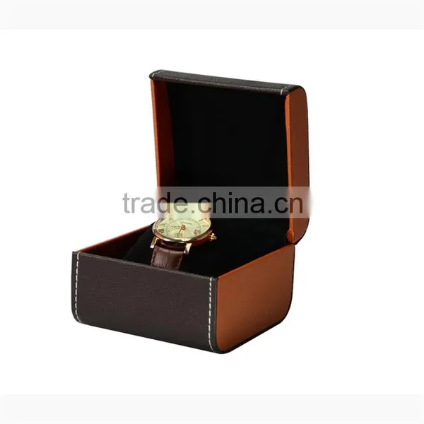 Luxury PU Leather Sponge Pillow Watch Gift Wrap Box photo-2