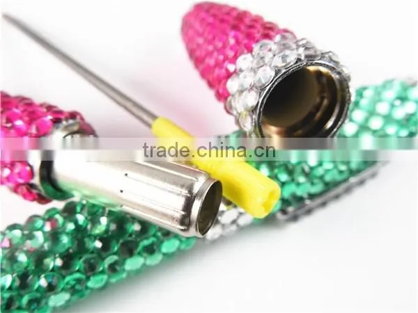 2015 New Style Cute Ball Pen Metal Mini Crystal Pen photo-6