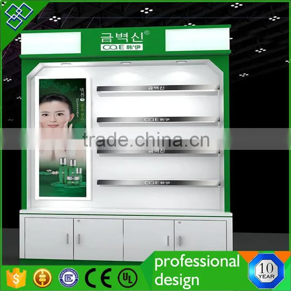 High End Cosmetic Display Stand Shelves,Store Make Up Display Cabinet Equipment photo-5
