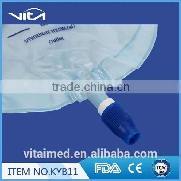 2000ml Non-toxic PVC Urine Collection Bag KYB11 photo-4