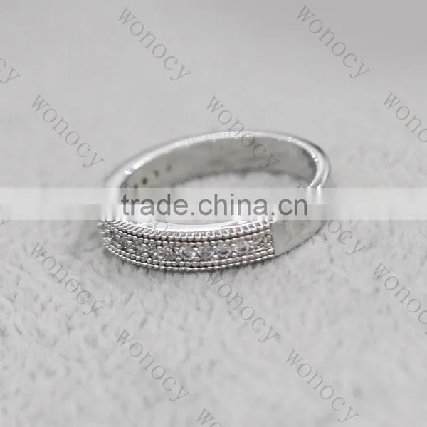 2016 Dongguan New Design Cheap Price Wholesale Fashion Silver Wedding Ring photo-6